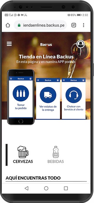 tienda virtual magento peru backus